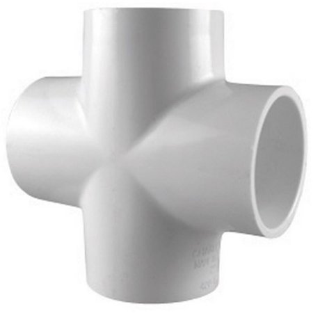 BISSELL HOMECARE PVC 02410 0500 0.5 in. Pipe Cross HO613192